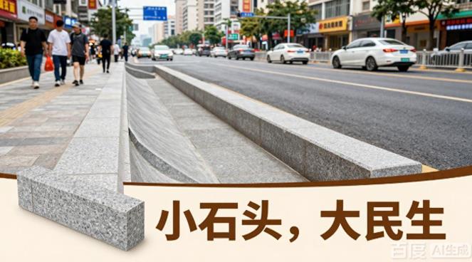 佛山路沿石施工